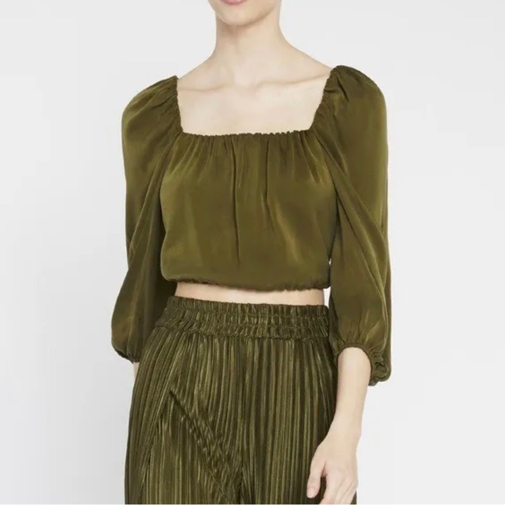 Alice And Olivia Silk Blouse